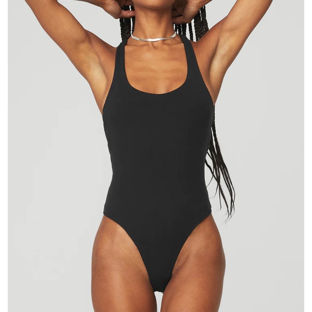 ALO - Sleek black bodysuit